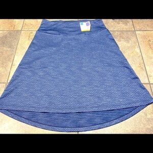 NEW Mondetta Blue Travel Skirt Size Small